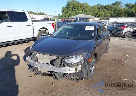 2017 Honda Civic Ex from USA, damaged, VIN 19XFC2F72HE026782